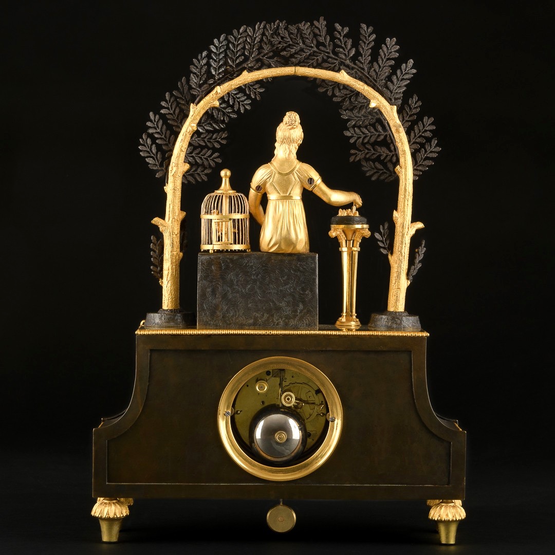 Jean - Simon Deverberie - Rare Pendule “ Joséphine ” D’époque Directoire (1795-1799)-photo-5