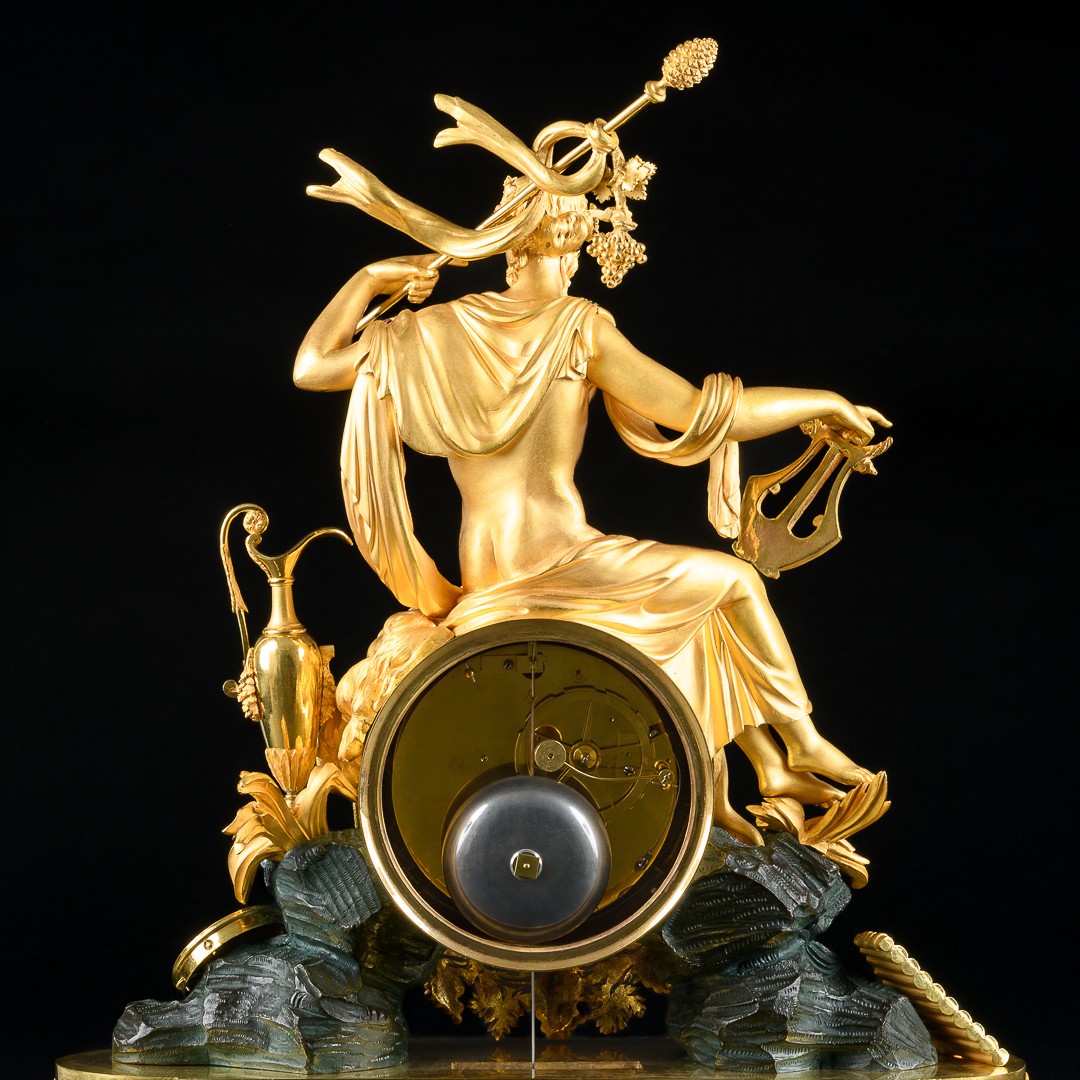 Pierre - Philippe Thomire - Rare Directory Period (1795-1799) Mantel Clock With Bacchus-photo-6
