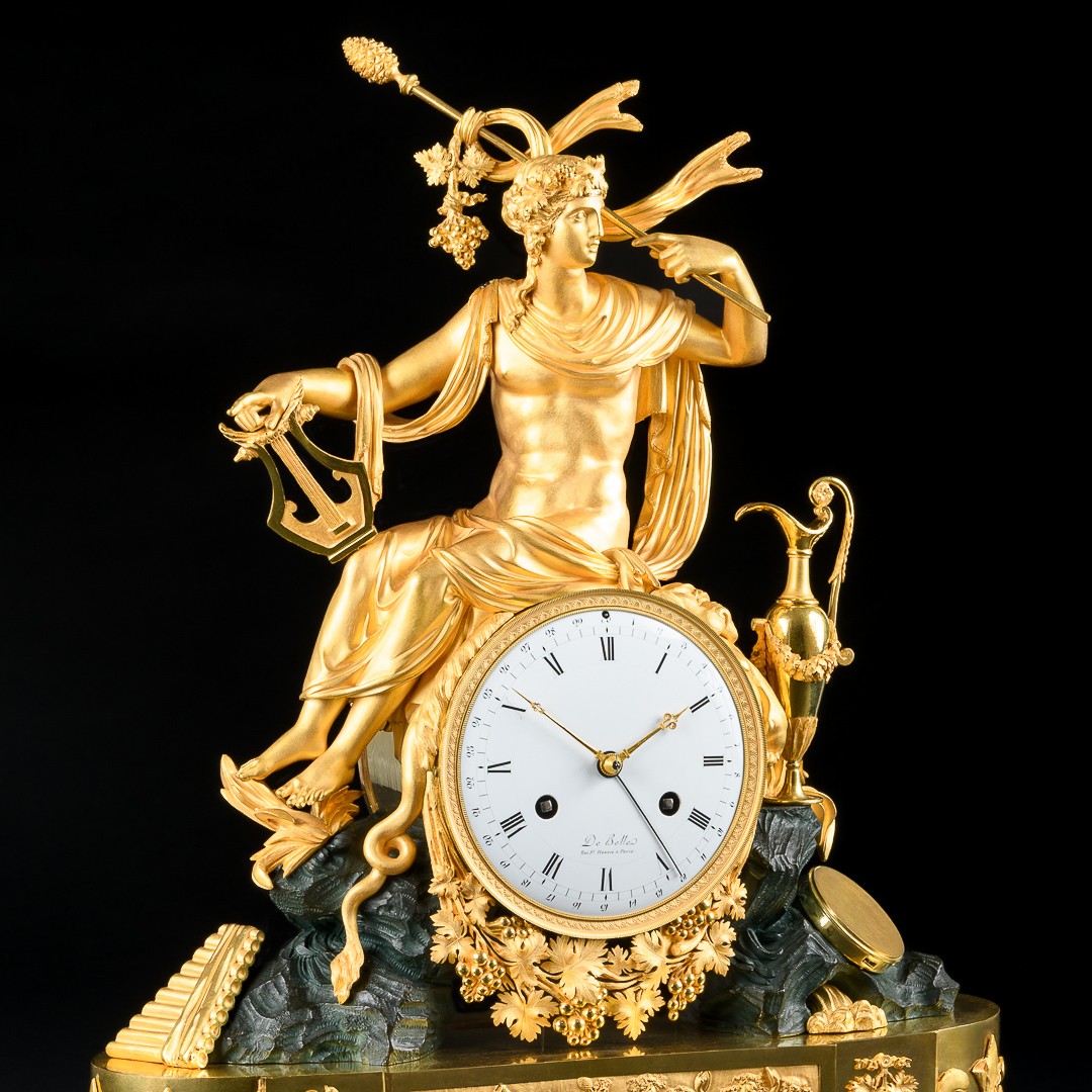 Pierre - Philippe Thomire - Rare Directory Period (1795-1799) Mantel Clock With Bacchus-photo-5