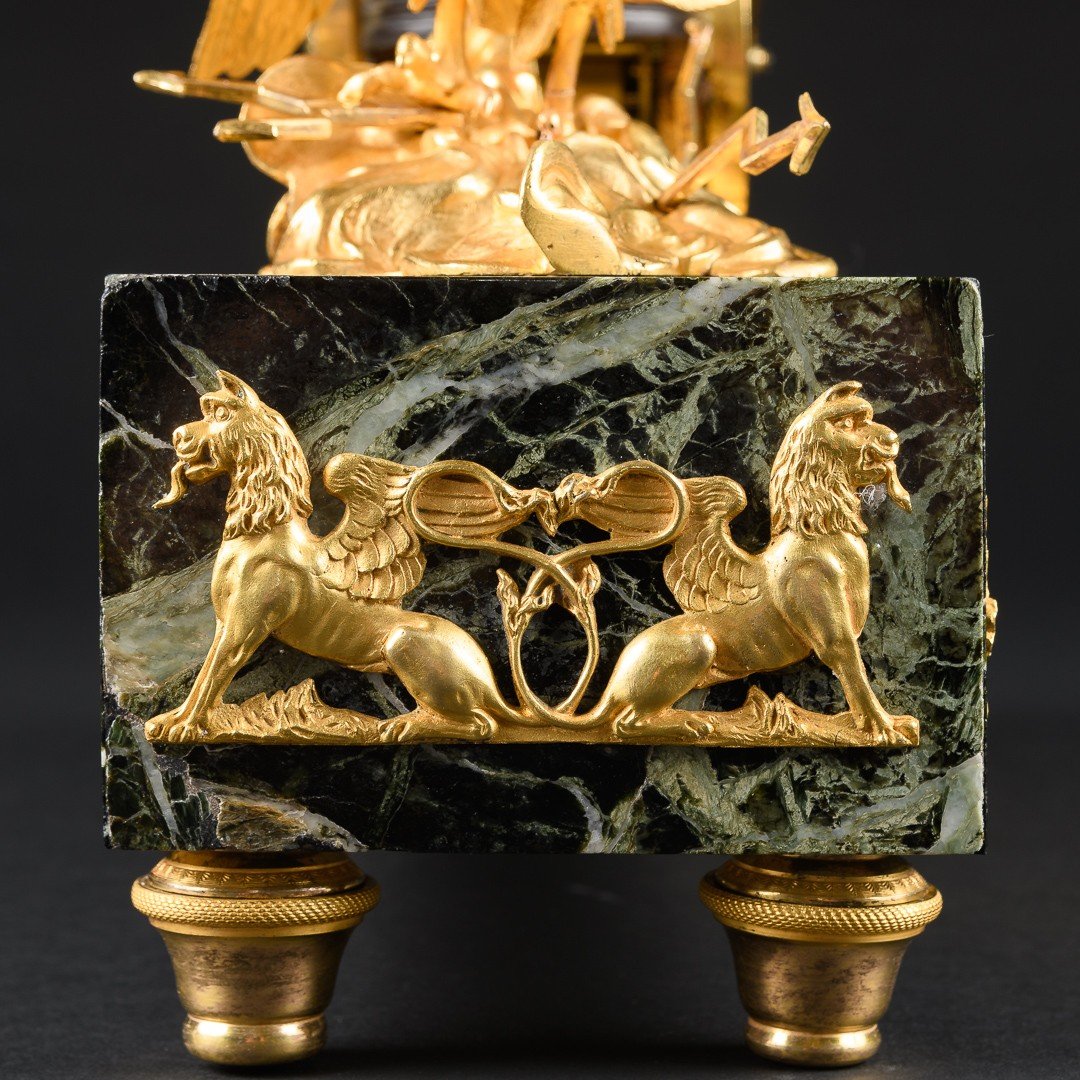 Unique Empire Period Chariot Clock “jupiter”-photo-4