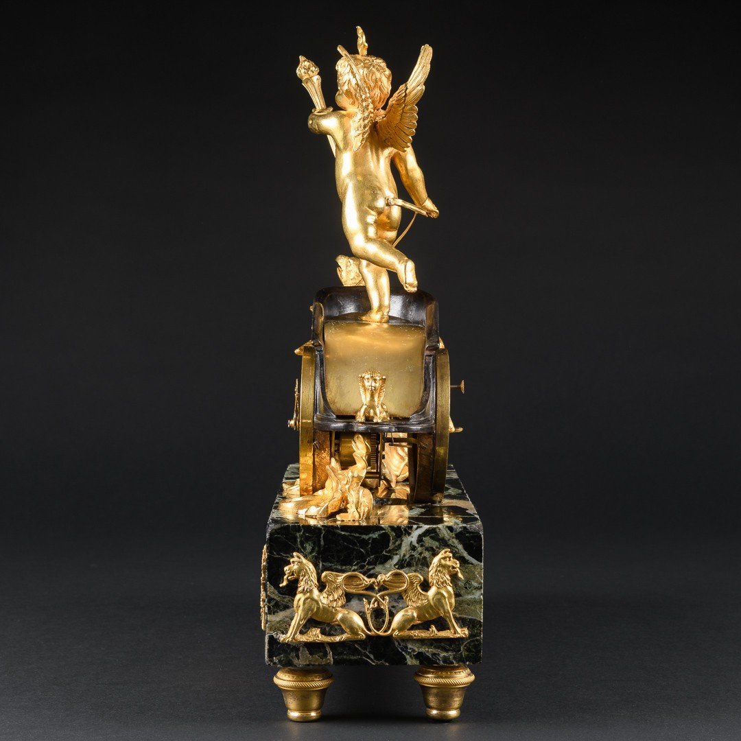 Unique Empire Period Chariot Clock “jupiter”-photo-5