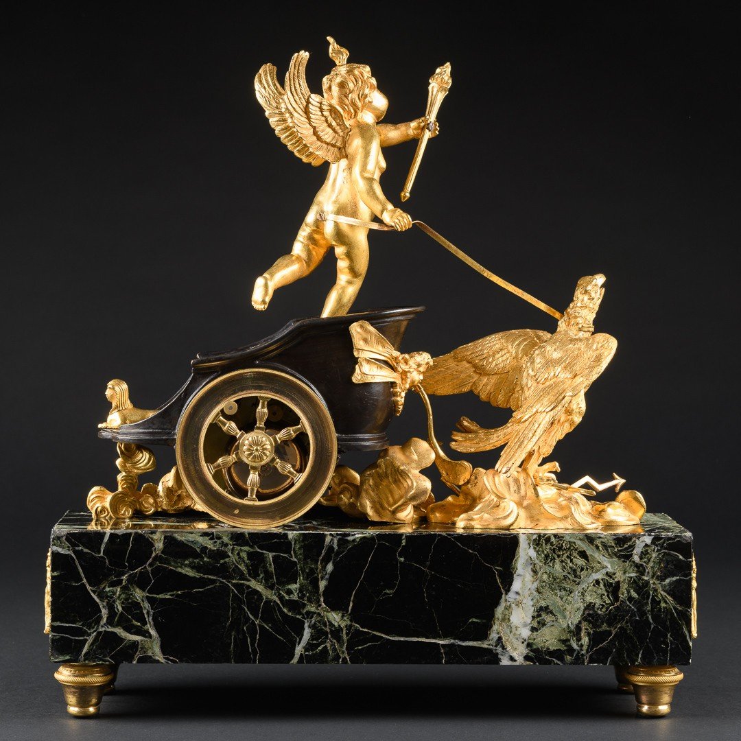 Unique Empire Period Chariot Clock “jupiter”-photo-7