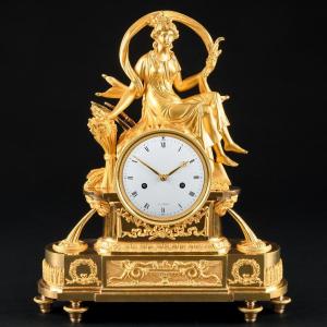 Fabulous Mythological Empire Clock “ Ceres At The Harvest Time ”