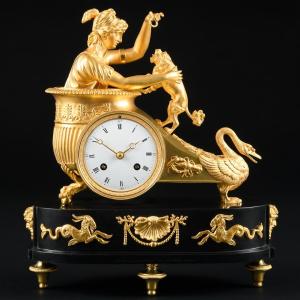 Jean - André Reiche - Mythological Empire Clock “ Au Char De Vénus ” 