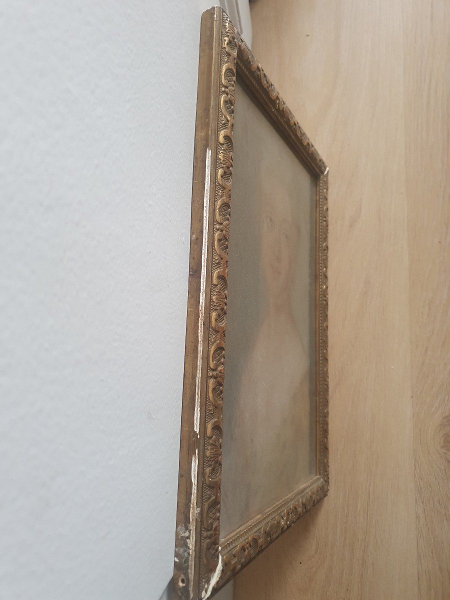 Portrait Of Noble Woman Eighteenth Pastel Louis XV Period François Boucher (follower Of)-photo-1