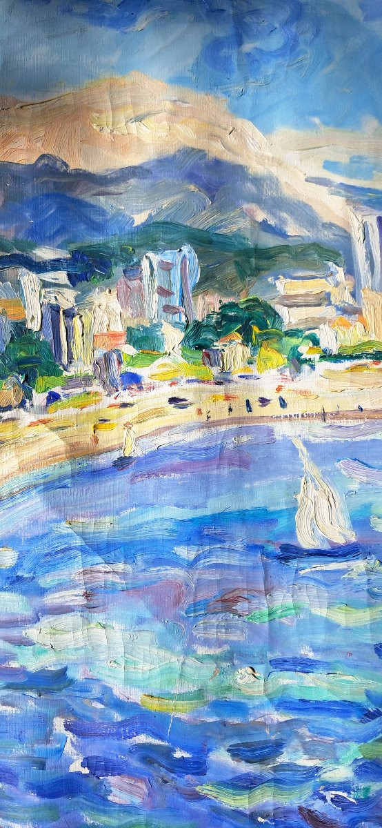 2 tableaux Gaston SEBIRE marine et Paris Seine Normandie BENEZIT Peintre officiel de la marine-photo-1