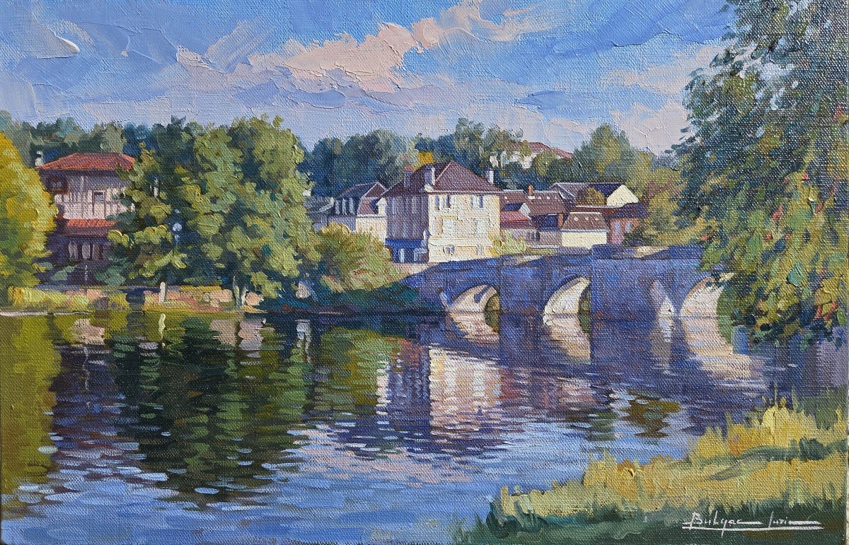 Iurie Bulgac - Pont Saint-Martial - Limoges - Impressionniste