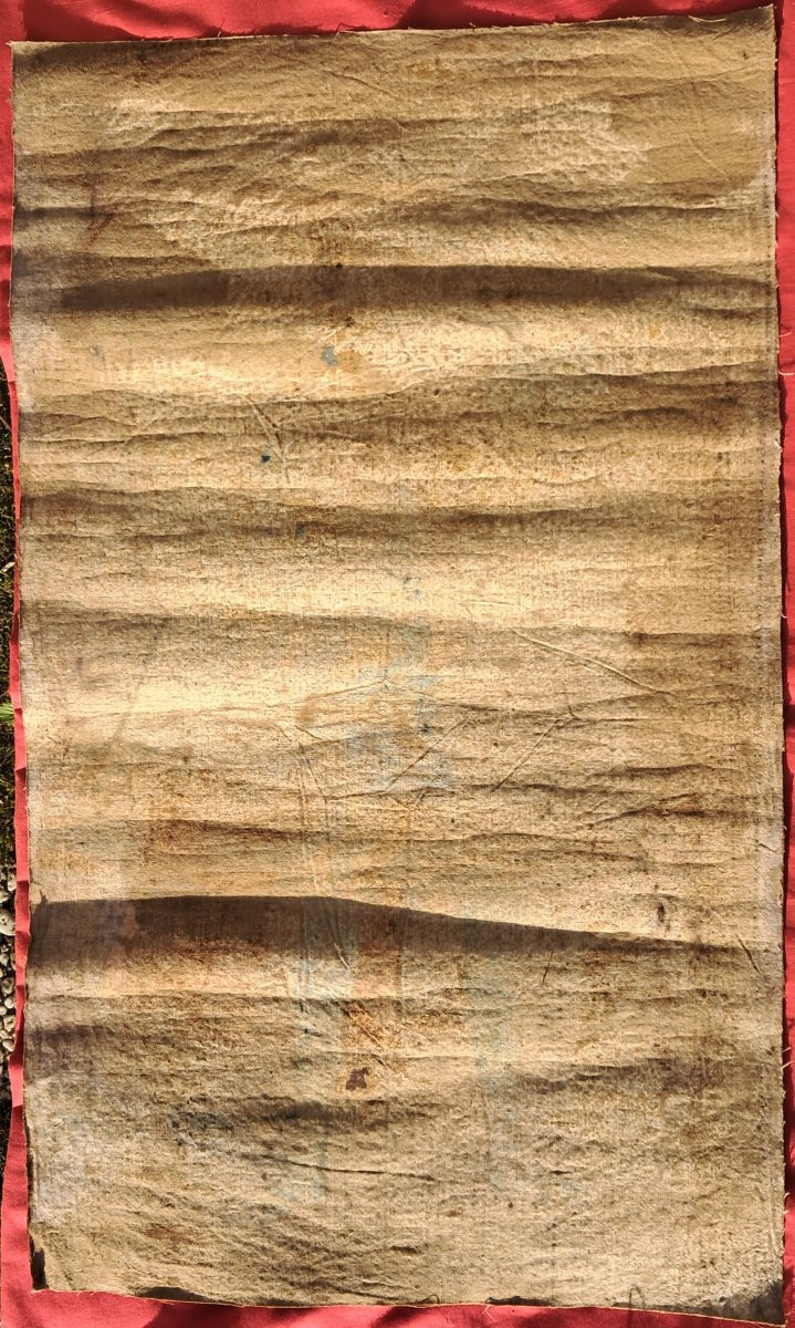 Religious Painting Cuzco Peru Angel Colonial Art Catholic Baroque Gold Bolivia South America-photo-3