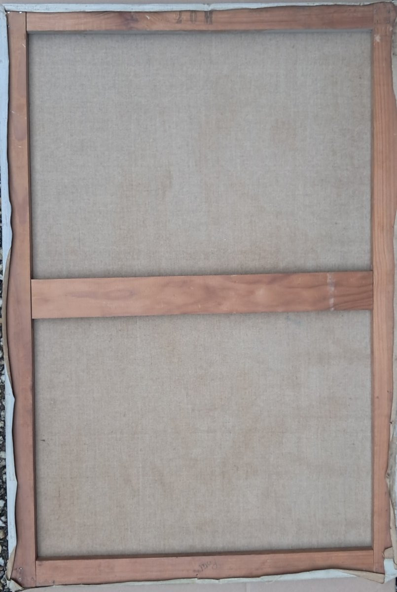 Berthomme Saint Andre Portrait Of A Young Woman In The Studio Fauvist Benezit School Of Paris Oil On Canvas-photo-4