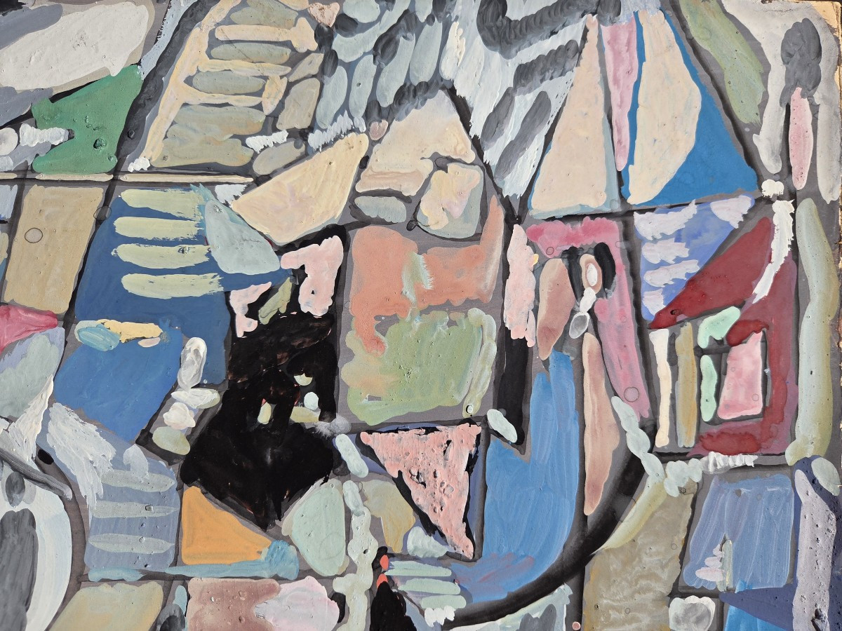 André Lanskoy (1902-1976) Gouache On Paper, Mature Period (circa 1955-1965), Abstract Painting-photo-4