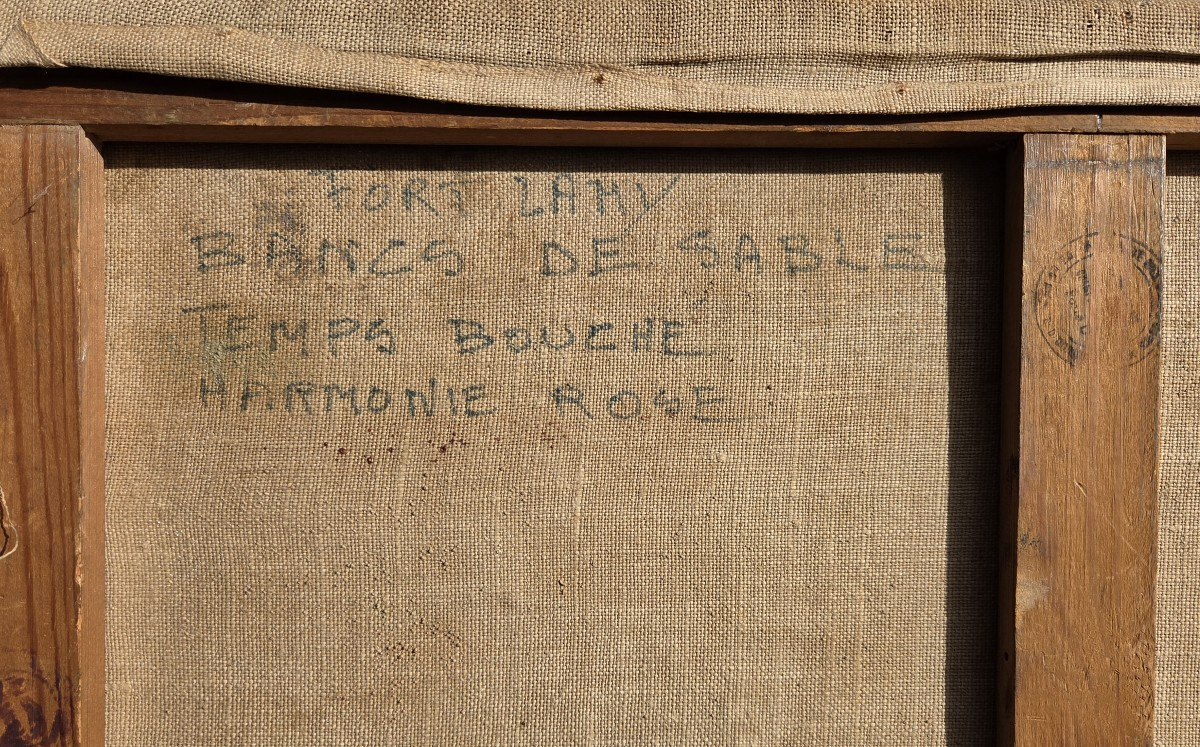 Gustave Hervigo (1896-1993) Fort-lamy Chad Marine Painter Traveler Chari River-photo-2