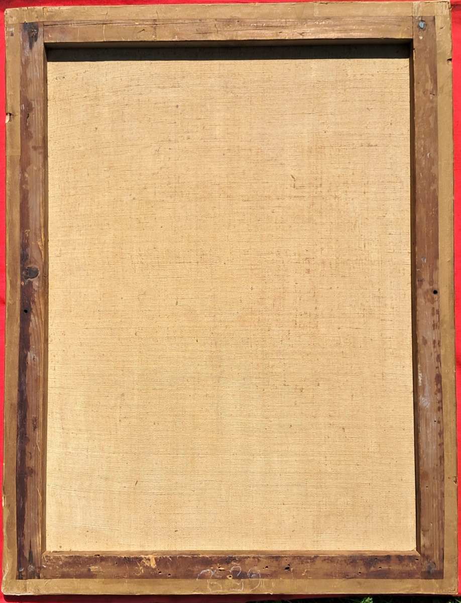 Portrait Of Saint Louis, King Of France, Louis Ix, By Jouvenet, A Noble Catholic Religious Figure. -photo-4