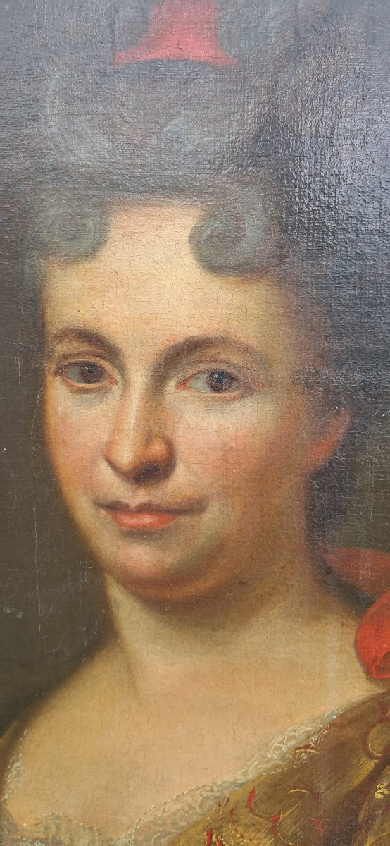 Portrait noble noblesse Louis XIV femme marquise comtesse XVIIe Versailles château Fontanges-photo-4