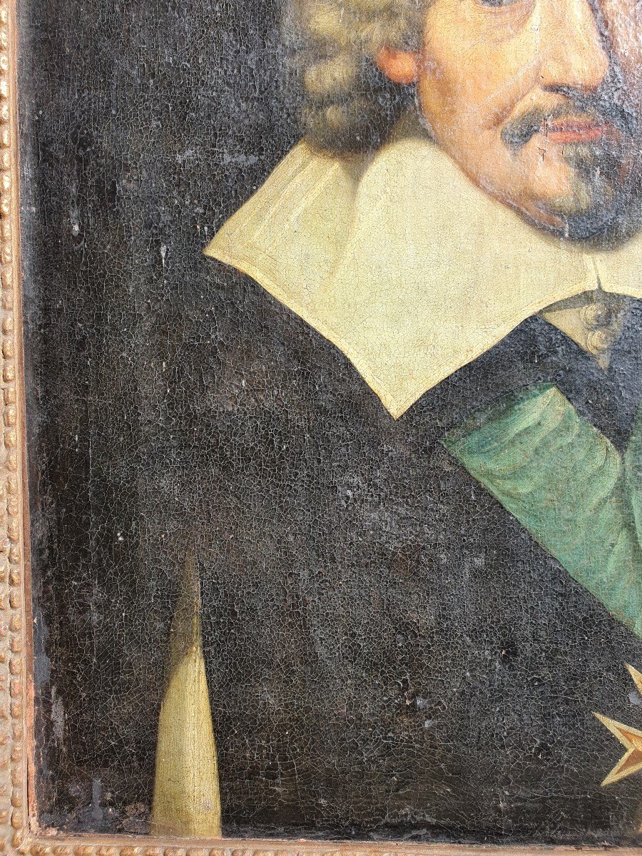 Portrait Of Cardinal Alphonse-louis Du Plessis De Richelieu (1582-1653) -photo-1