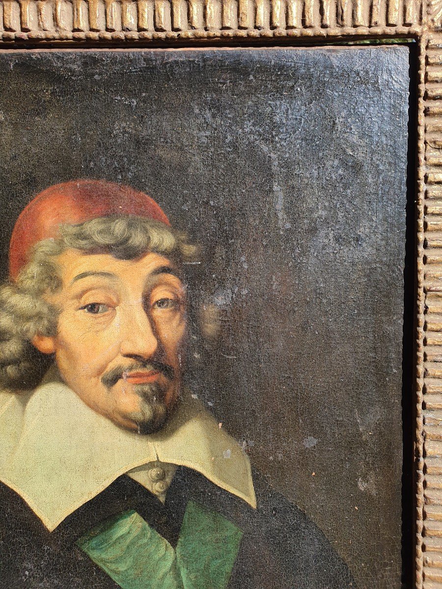 Portrait Of Cardinal Alphonse-louis Du Plessis De Richelieu (1582-1653) -photo-2