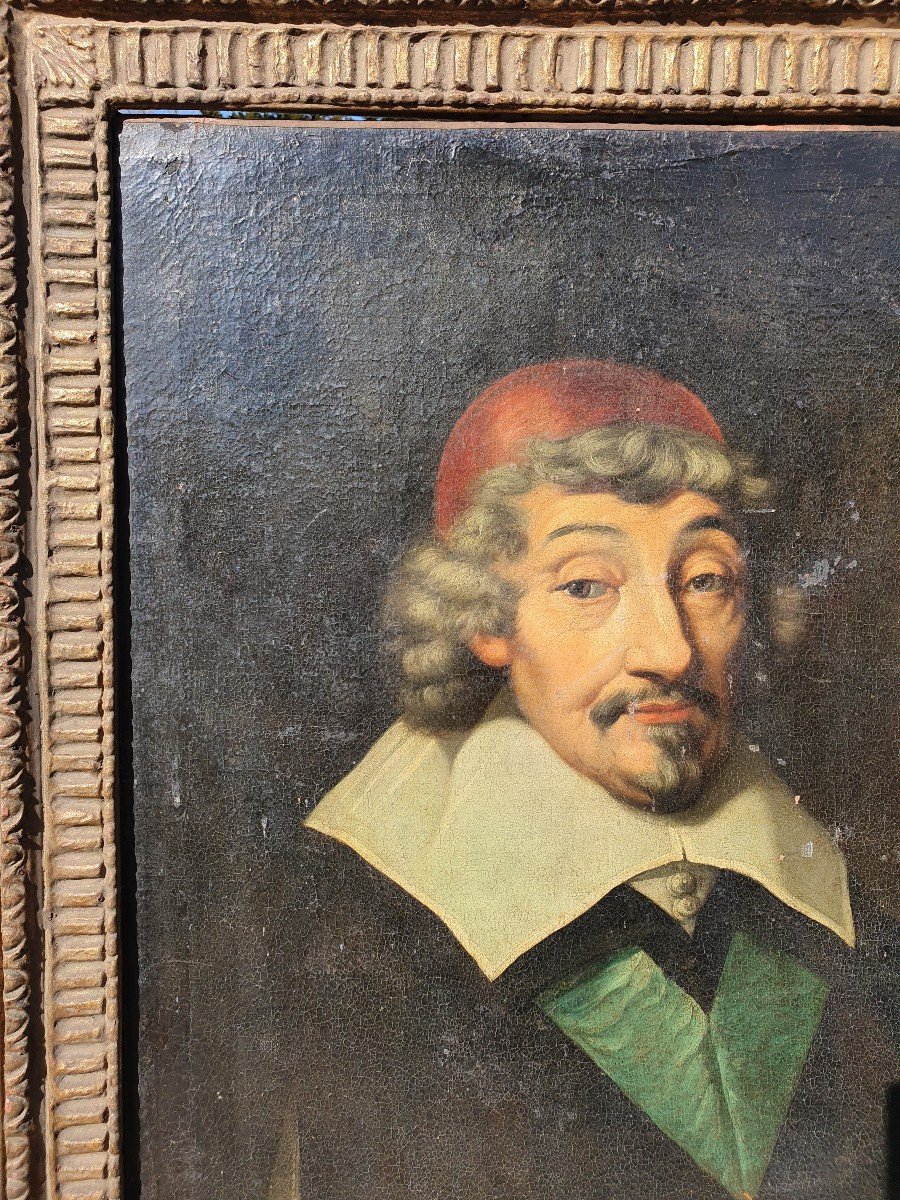 Portrait Of Cardinal Alphonse-louis Du Plessis De Richelieu (1582-1653) -photo-6