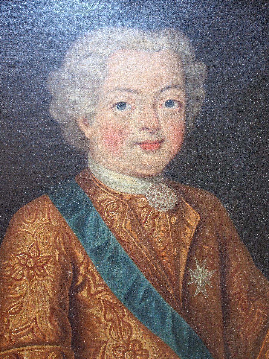 Portrait Of Louis XV And Marie Leszczynska King And Queen Of France Eighteenth 18th Century-photo-2