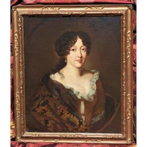 Portrait Of Marie Mancini (1639-1715) Ferdinand Jacob Voet (follower Of) Louis XIV