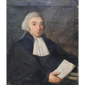 Portrait avocat XIXe 1er Empire - Jean-Jacques Bestier (1754-1842) 