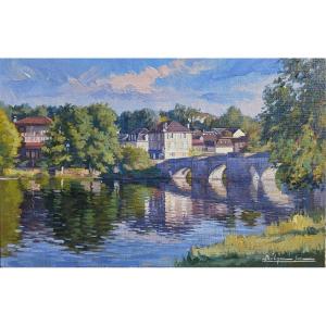 Iurie Bulgac - Pont Saint-Martial - Limoges - Impressionniste