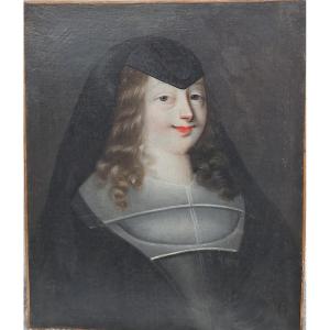 Portrait Of A Noblewoman, 17th Century, By Jean Ducayer And Claude Deruet, Louis XIII, Nobility, Widow, Oil On Canvas 