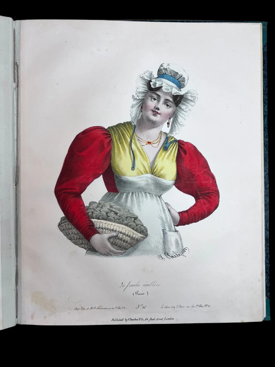 Collection Of Hand-colored Lithographs