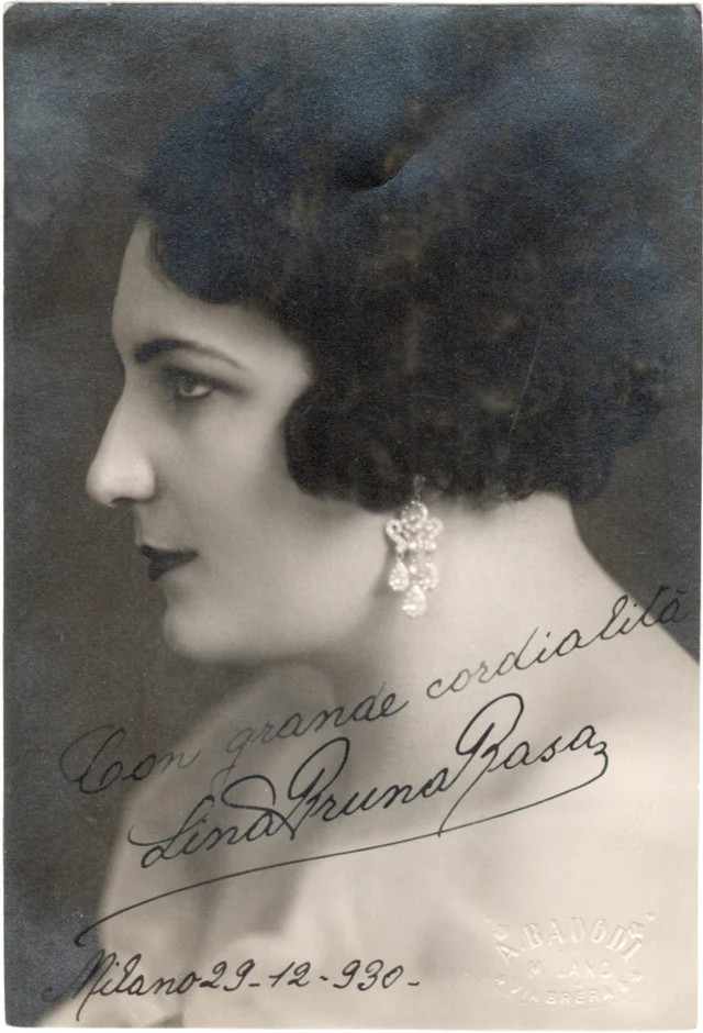 Lina Bruna Rasa Autographe