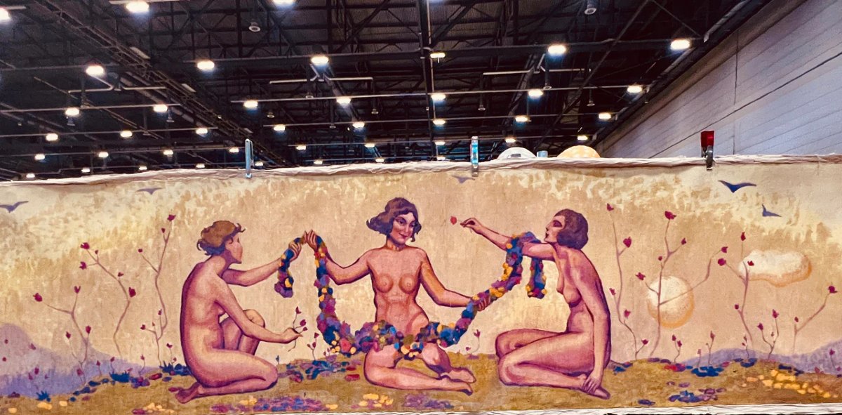 Primavera In The Style Of Ferdinand Hodler-photo-4