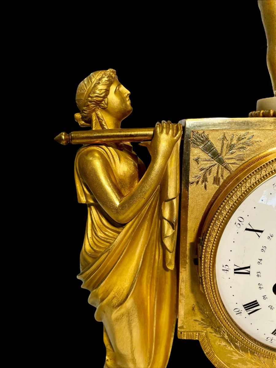 Pendule de cheminée néoclassique de Jean Antoine Lépine-photo-2