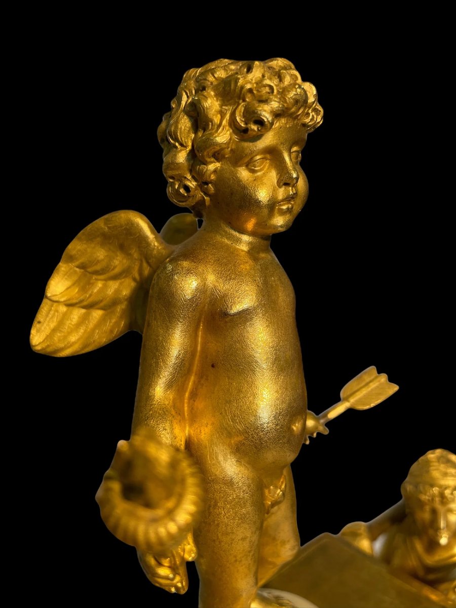 Pendule de cheminée néoclassique de Jean Antoine Lépine-photo-7