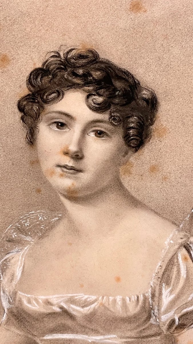 Firmin Massot Presumed Portrait Of The Marquise De Chamillard-photo-3