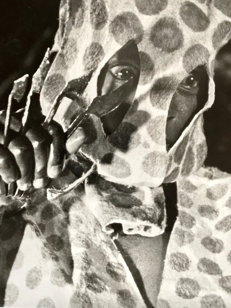 André Cauvin Homme Leopard Photographie-photo-2