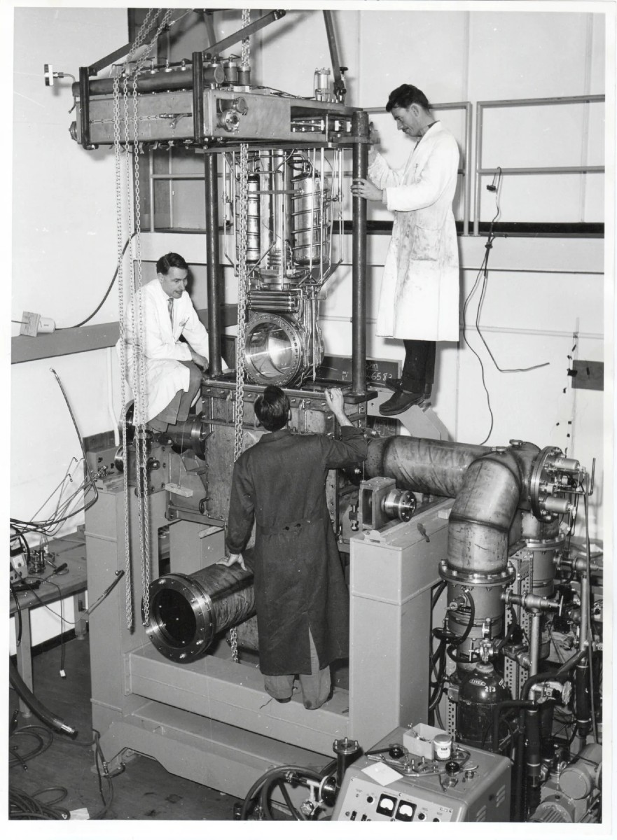 Photographie historique du CERN