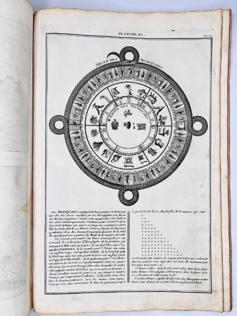 Rituels des Amérindiens 1746 Estampes originales-photo-8