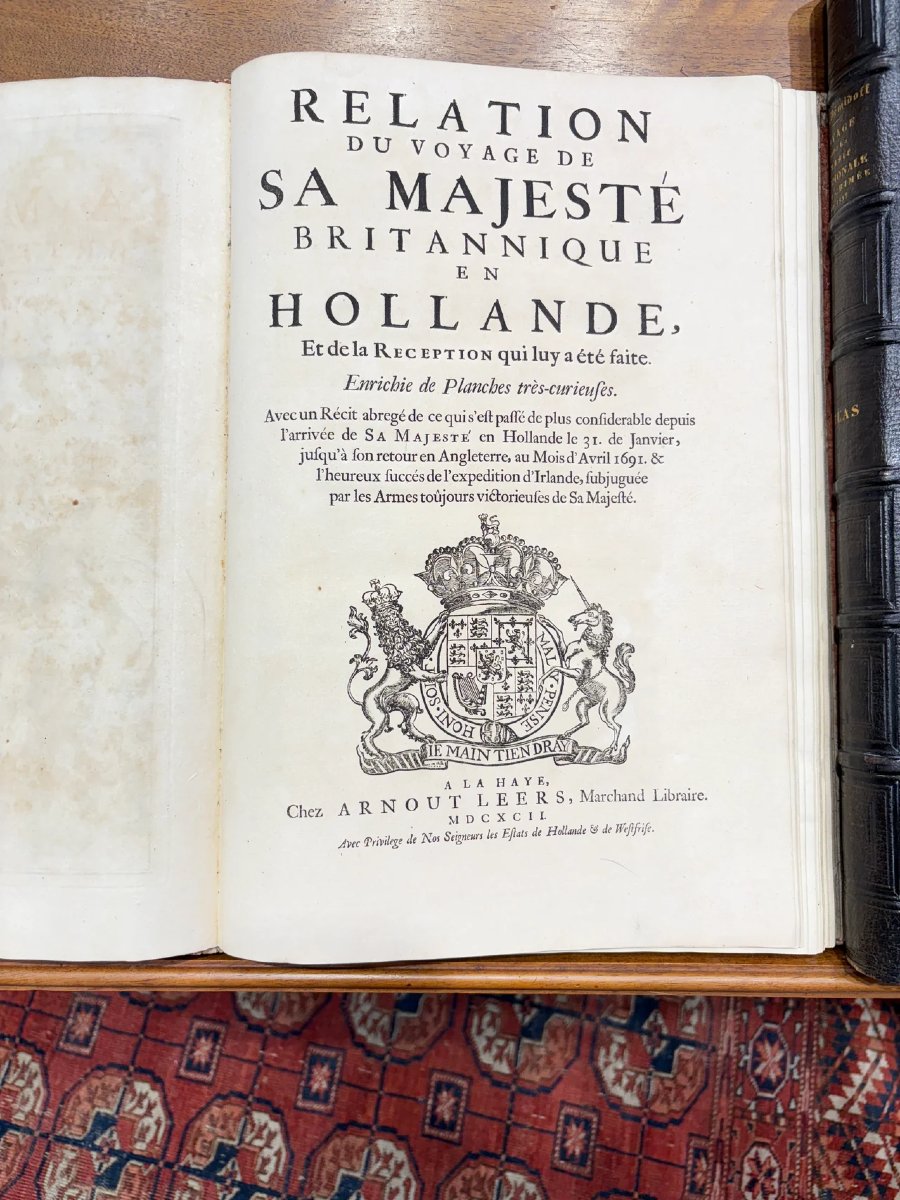Relation du voyage de Sa Majesté Britannique en Hollande-photo-3