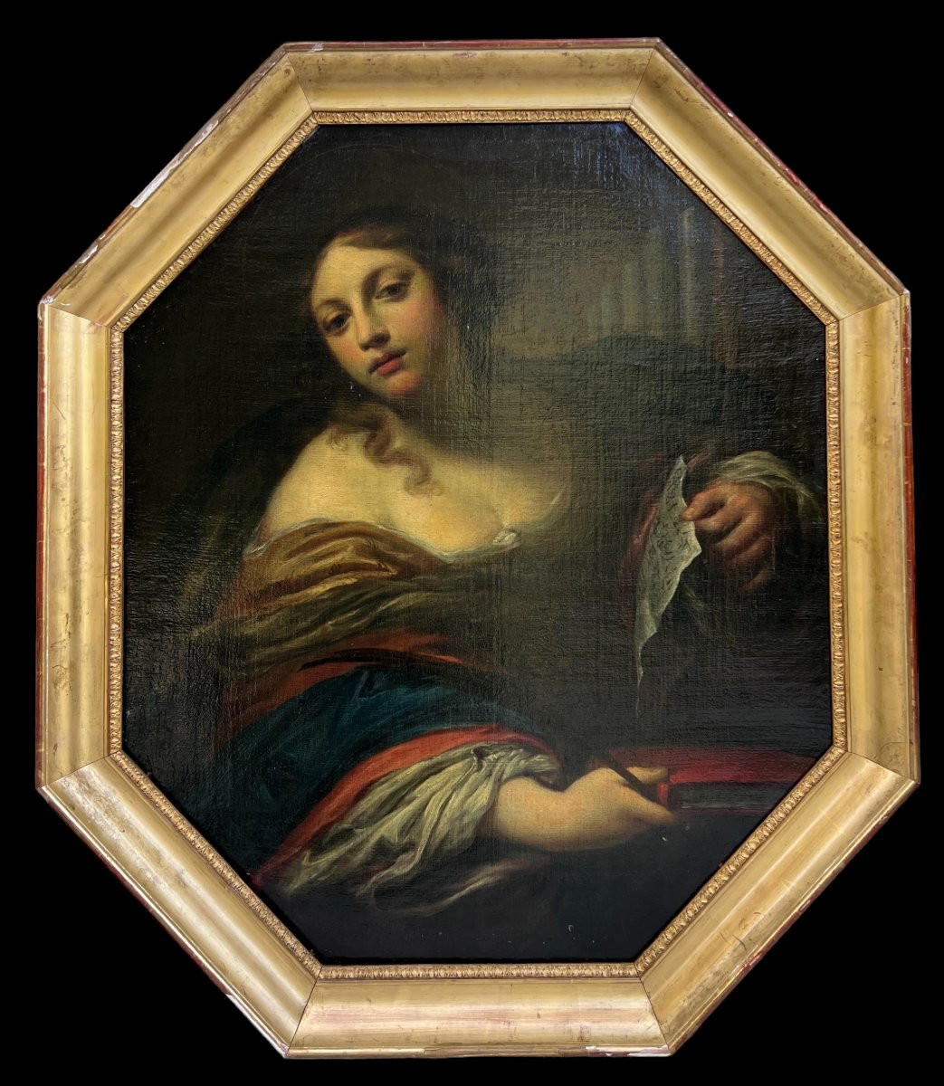Saint Cecilia, 17th Century Florentine School-photo-2