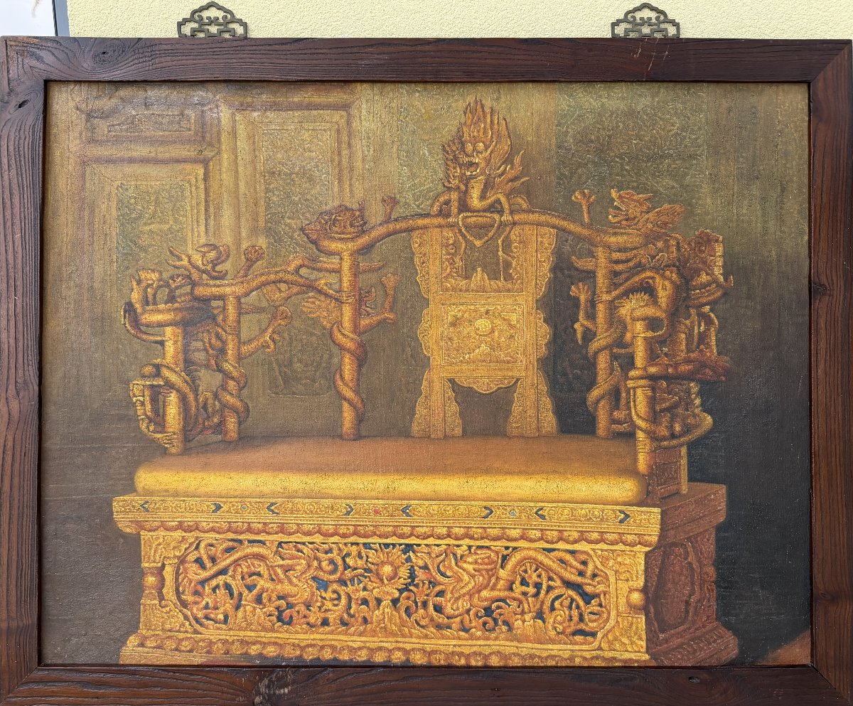 The Dragon Throne In The Hall Of Supreme Harmony-photo-2