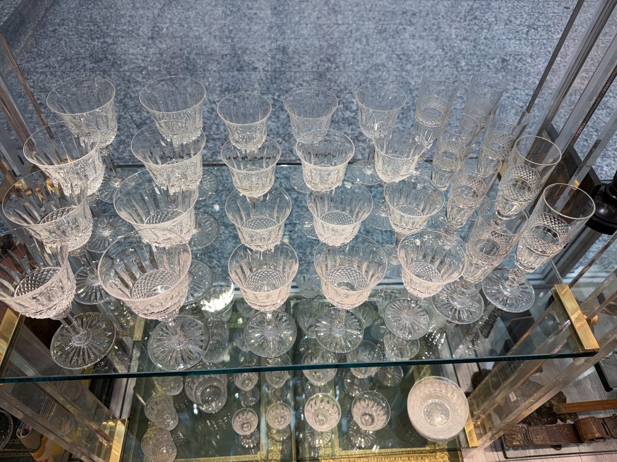54 verres de Saint Louis-photo-1