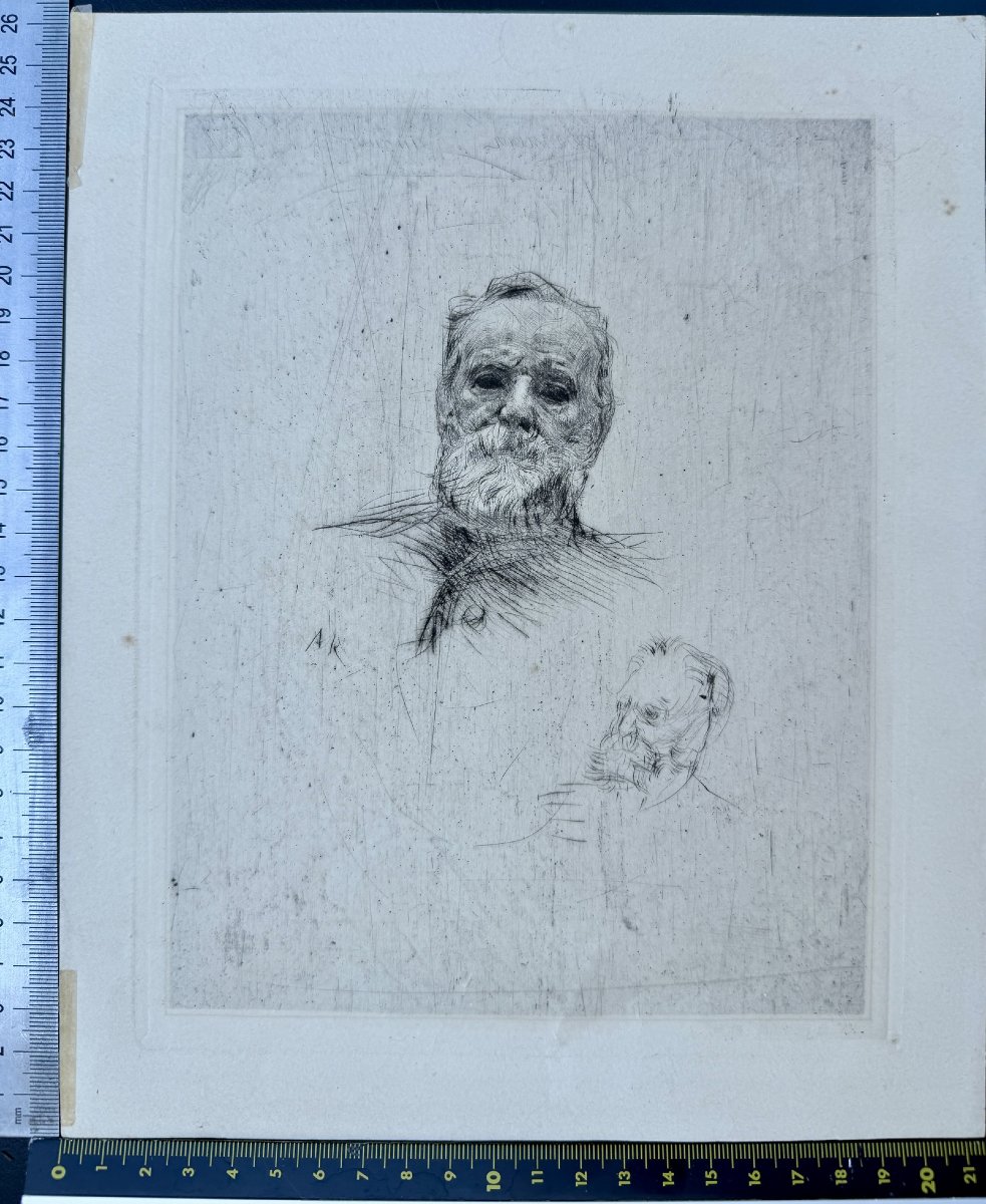 Auguste Rodin, Portrait Of Victor Hugo