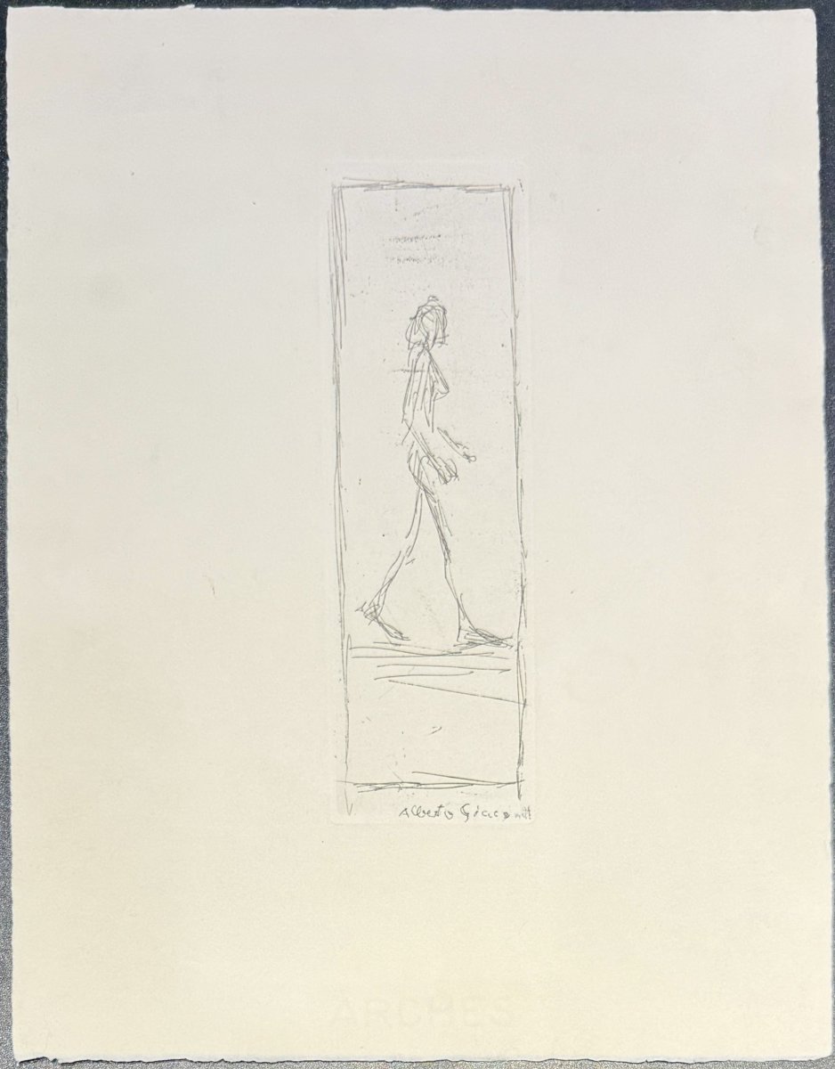 Woman Walking Giacometti, Alberto