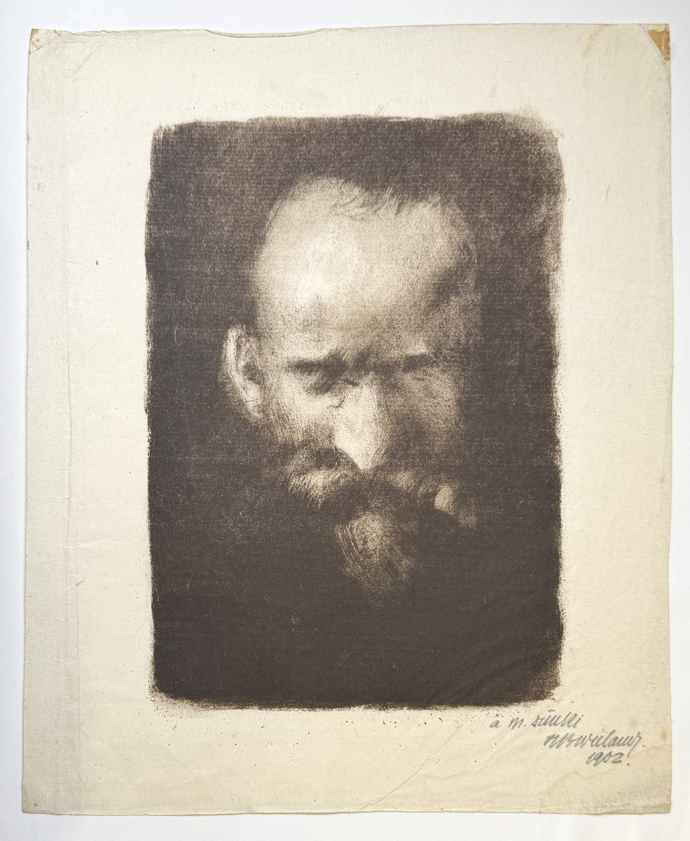 Autoportrait Leon WYCZOLKOWSKI (1852–1936).