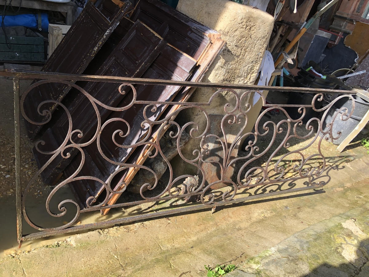 18th Century Wrought Iron Railings -photo-3