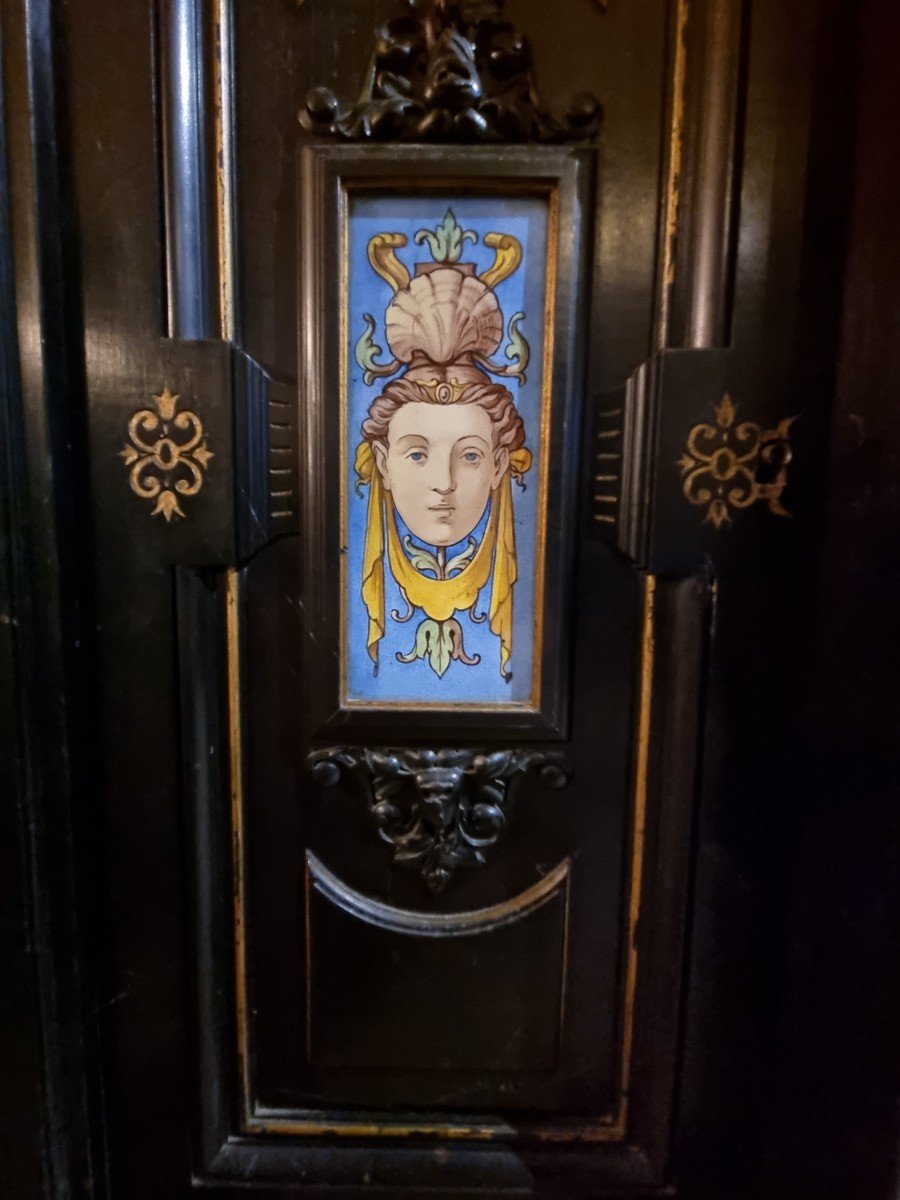  Meuble Italien De Cabinet Napoléon III -photo-6