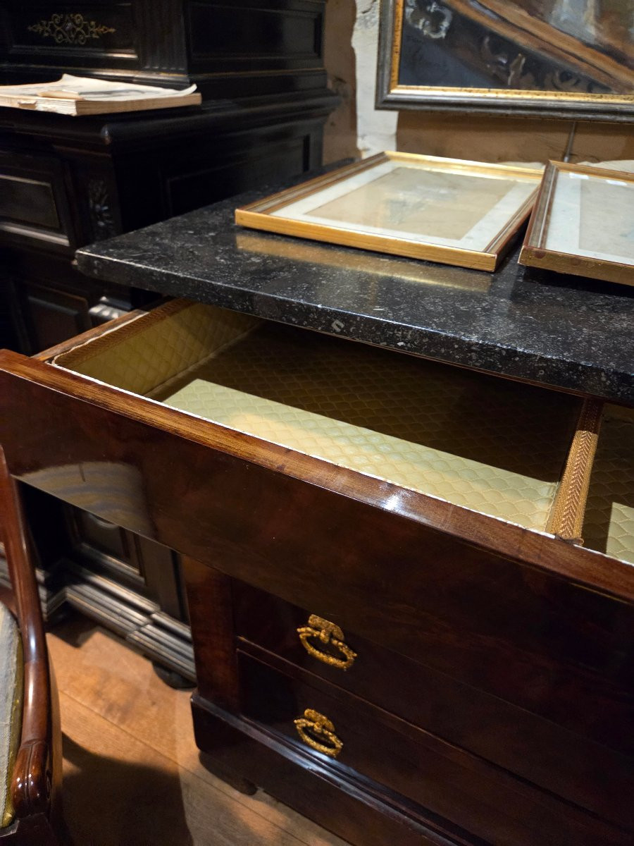 Secrétaire et commode époque Restauration   -photo-1