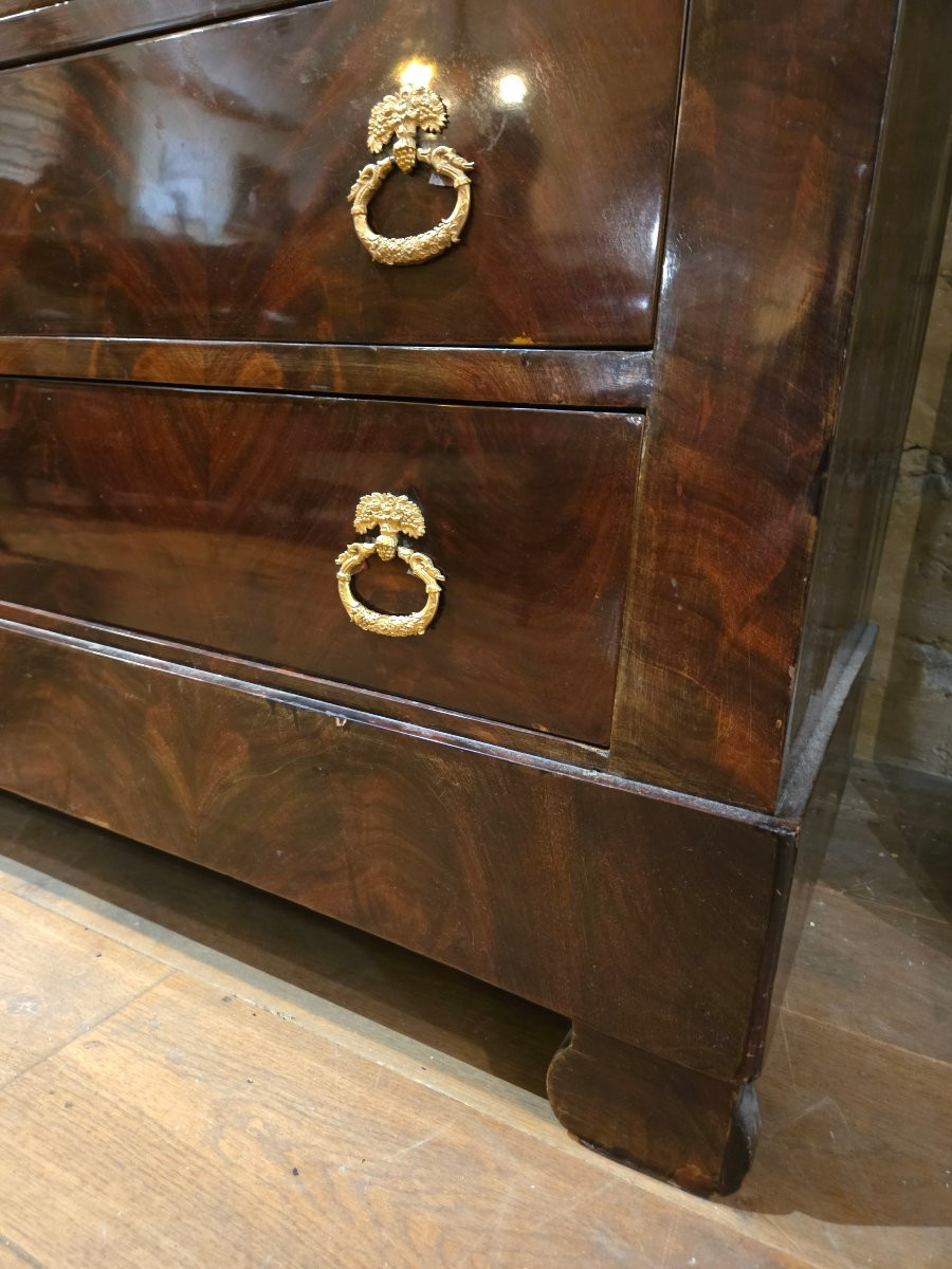 Secrétaire et commode époque Restauration   -photo-3