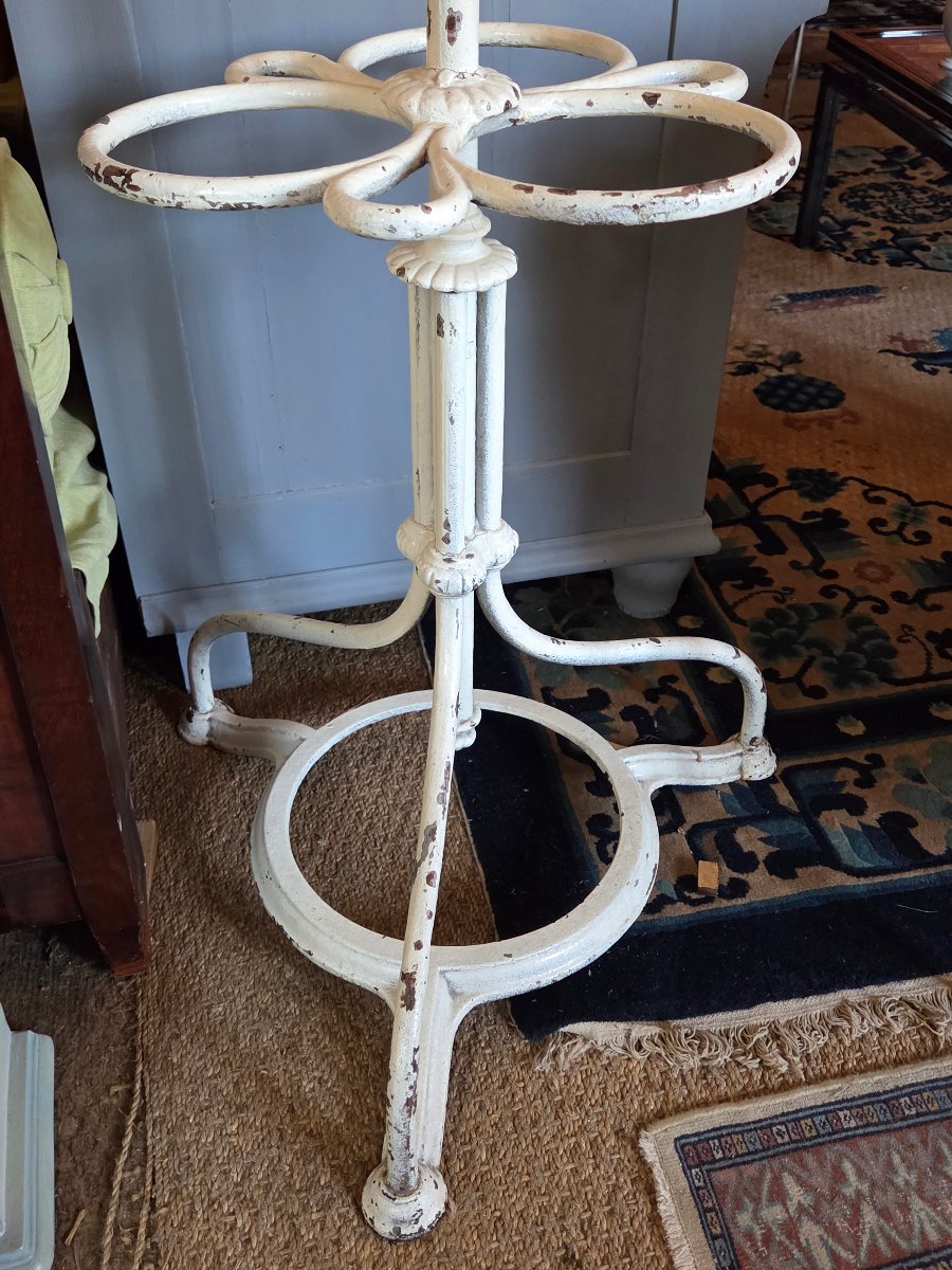 Porte-manteaux en fonte début 20ème -photo-4