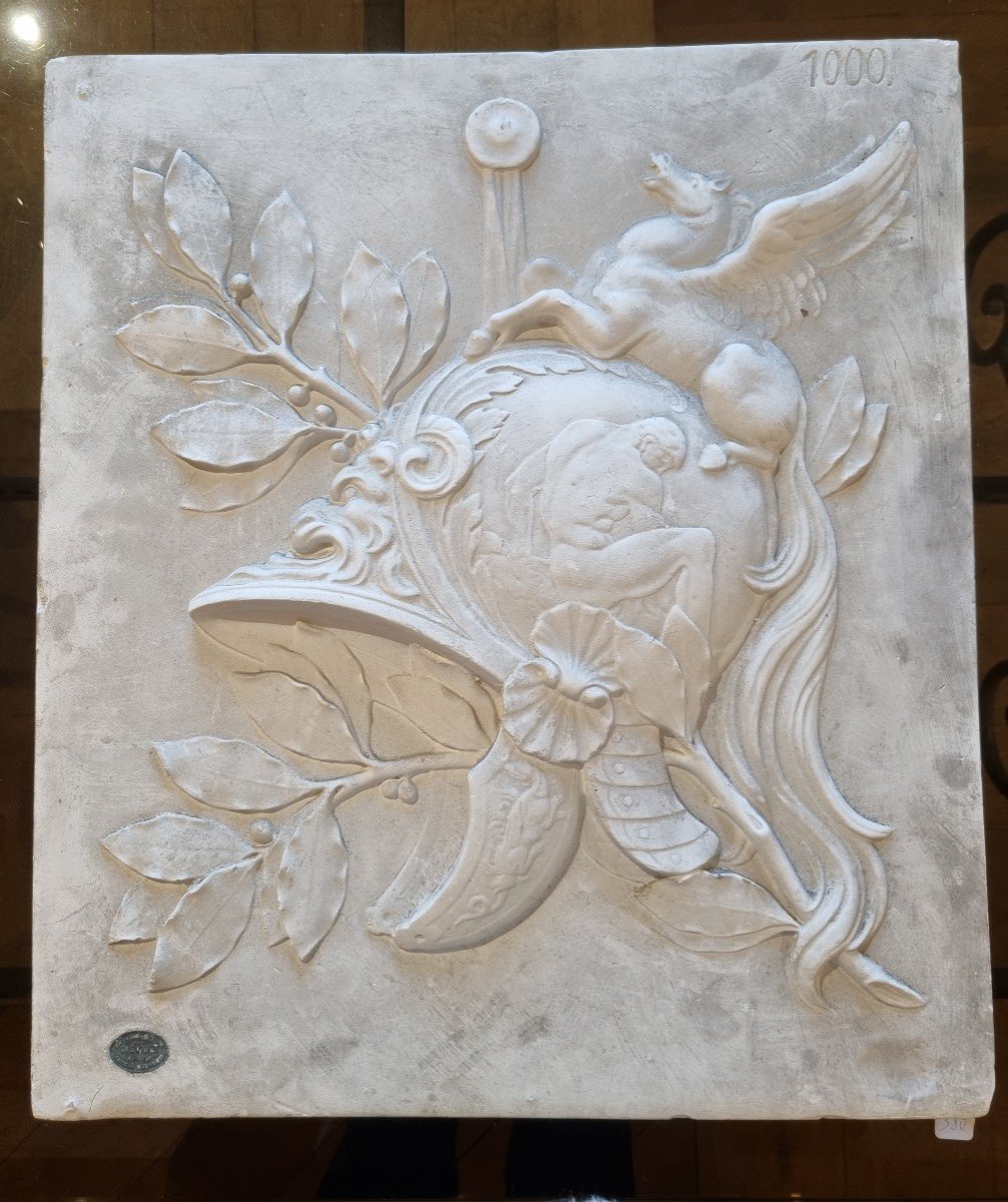 Plâtre d'Atelier Signé Charles Bonnet