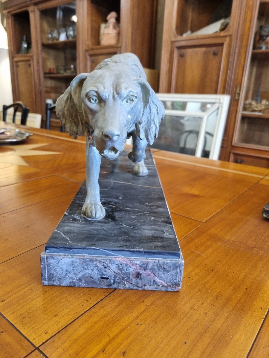 Hunting Dog Sculpture Clovis Masson-photo-6