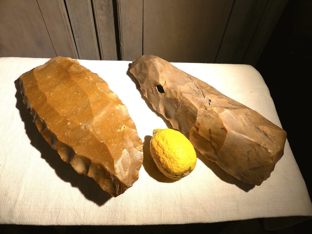 Two “pounds Of Butter” From Neolithic Grand Pressigny