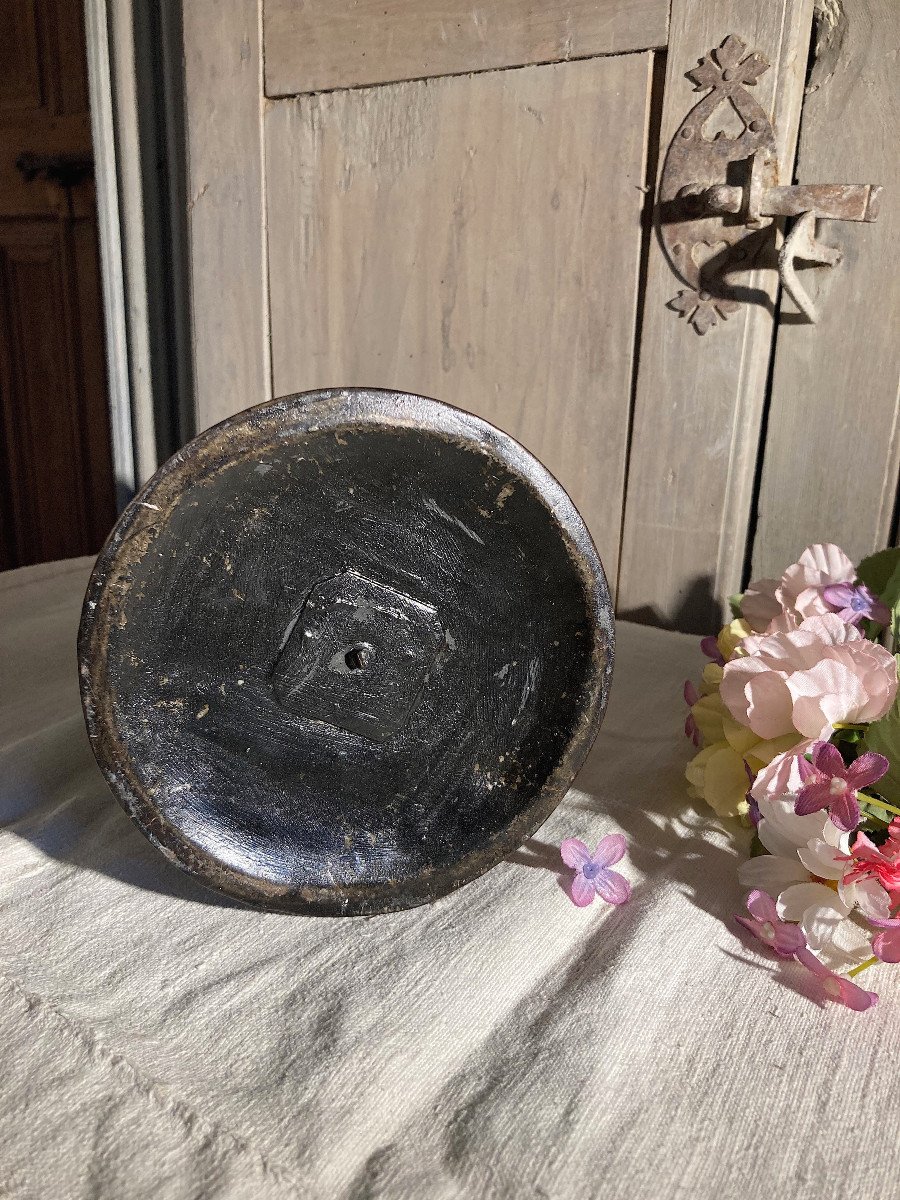 Cut Flower Display By A Tinsmith From The Mid-19th Century-photo-3